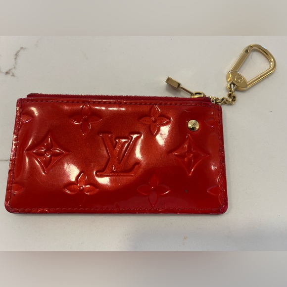 Louis Vuitton LV Key Case Red Vernis - Picture 1 of 8